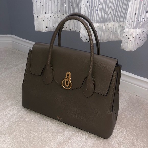 Mulberry - Small seaton bag in classic grey. - Picture 7 of 9